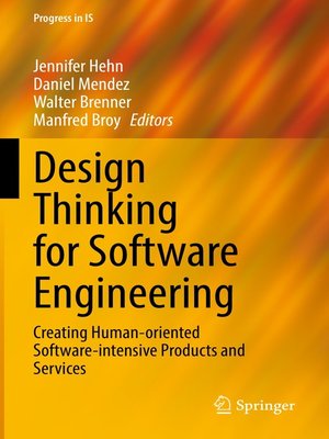 cover image of Design Thinking for Software Engineering